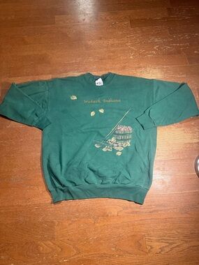 Vintage Wabash Indiana Apples in a Barrel Graphic Crewneck